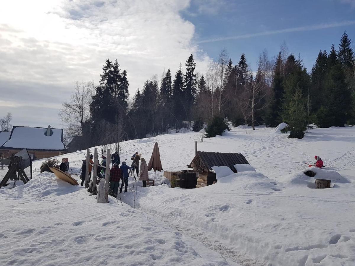 Mountain Chalet Smolenisko Domek W Gorach Новы-Тарг Экстерьер фото